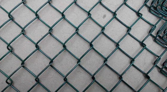 HUANHANG 5X5CM Galvanized Chain Link Fence PVC Coated