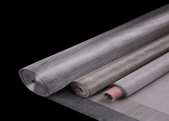 SUS304 Stainless Steel Woven Wire Mesh 500x3500 Mesh
