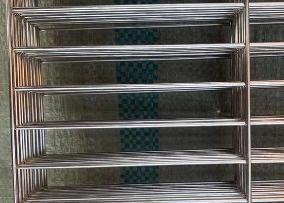 Poultry Farming Coop Fencing Stainless Steel Welded Wire Mesh Panel 5x10 Cm Rectangular Hole