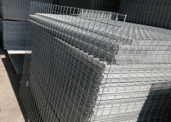 Building 6mm Wire Mesh Panels Ss316 Silver Galvanised