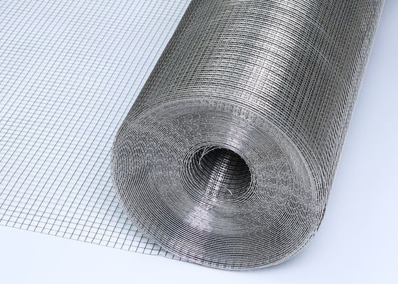 Animal Cage 30mx1m 316 Stainless Steel Weld Mesh Square Hole Silver