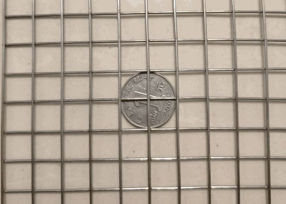 8x0.5m 1mm 304 Stainless Steel Welded Wire Mesh Panel Square Hole