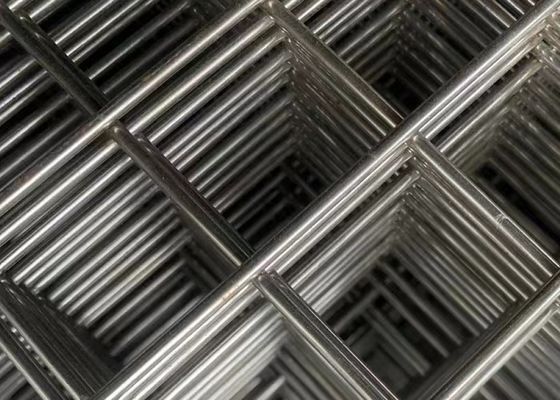 Iron Rebar 6mm Stainless Steel Welded Wire Mesh Panel For Pvc And Galvanized Fence