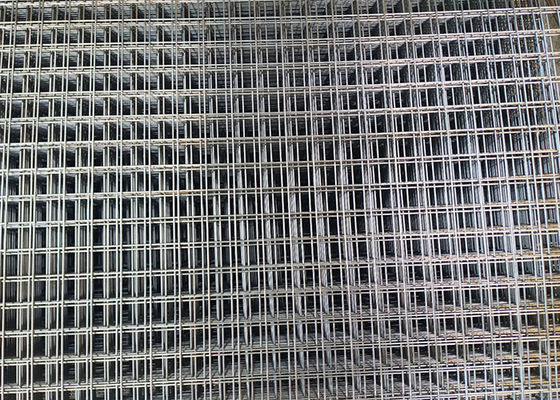 Ss 304 Galvanized Steel Mesh Panels Silver 3cm Square Hole