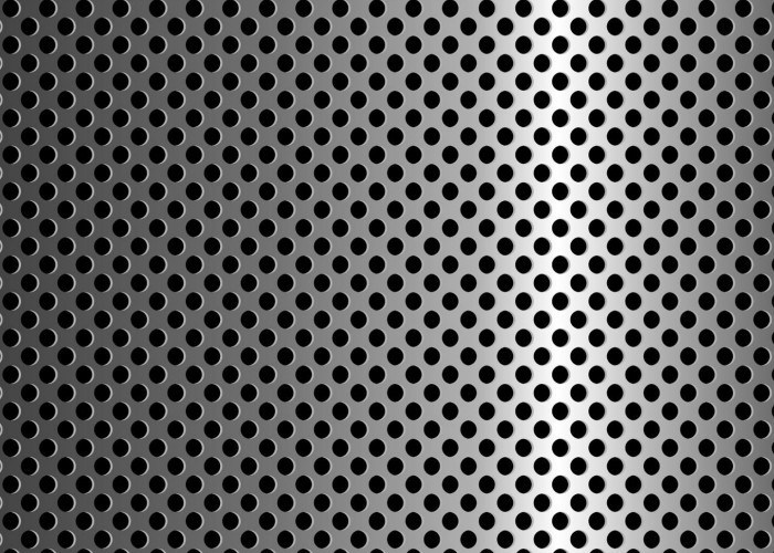 OEM Perforated Stainless Steel Mesh , 1.5mm Stainless Steel Perforated Sheet