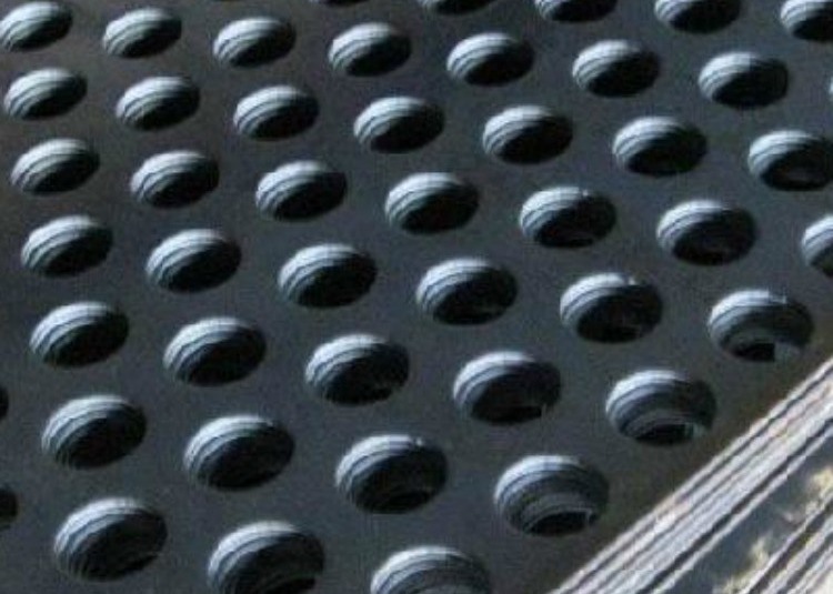 316 Stainless Steel Perforated Metal Sheet , W2m Punched Stainless Steel Sheet