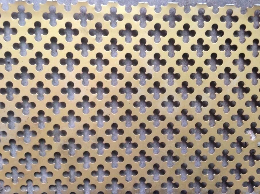 1.22x2.44m Stainless Steel Perforated Metal Sheet Hexagonal Hole