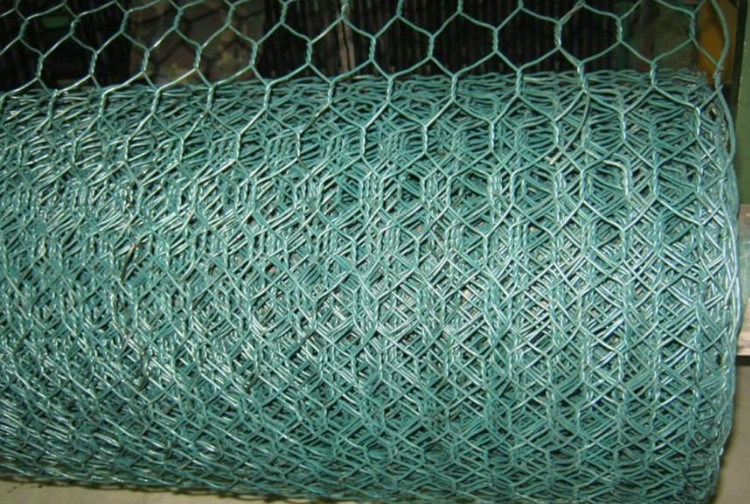 1'' Galvanised Chicken Wire Mesh , SS Pvc Coated Hexagonal Wire Netting