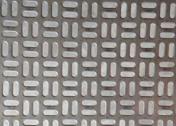 Astm 2mm Stainless Steel Perforated Metal Sheet