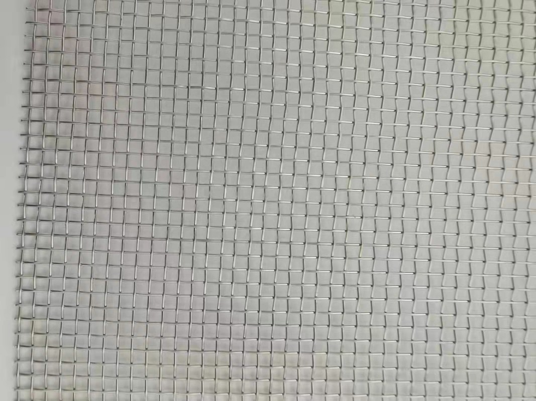 Crimped 8mesh Stainless Steel Woven Wire Mesh