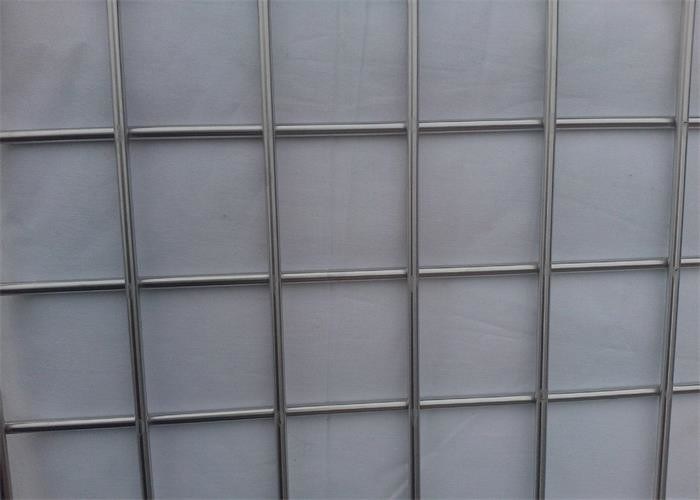 Rust Proof 3mm Stainless Steel Wire Mesh Panels 50x50mm Hole Hot Dip Galvanized