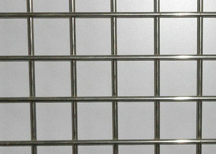 1 Inch 8mm 201 Stainless Steel Welded Wire Mesh