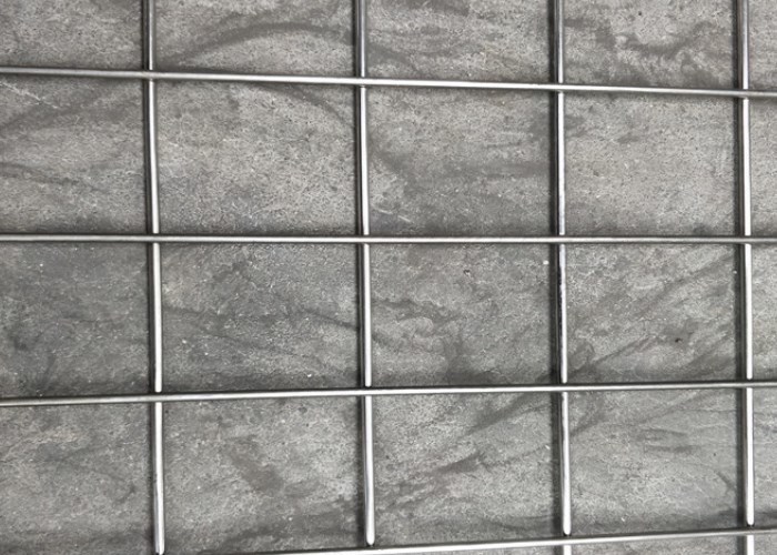 Ss201 6mm Heavy Welded Wire Panels 10cm Square Hole